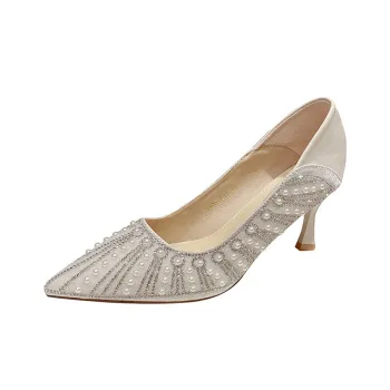 BBMTR High Heels Women's Apricot