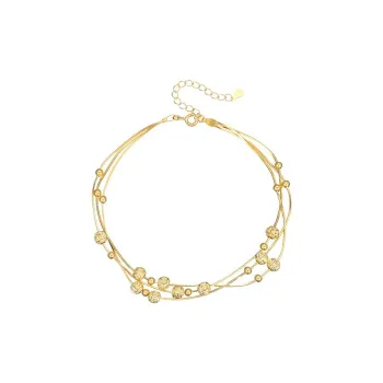 GOOUI S925 Anklet New Chinese Style Premium Light Luxury Foot Chain Brand Luxury Accessory Compatible Women's