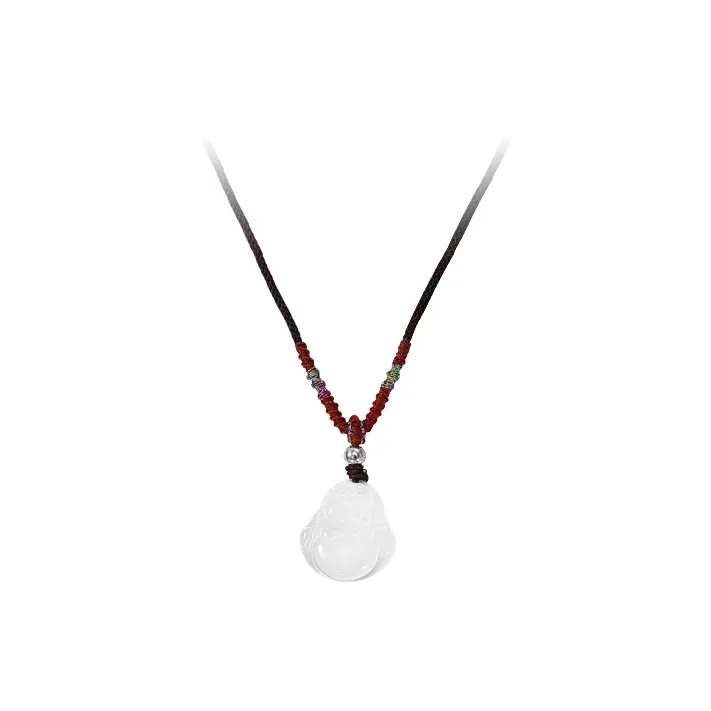 Ancient Jewelry Chalcedony Necklaces Unisex-0