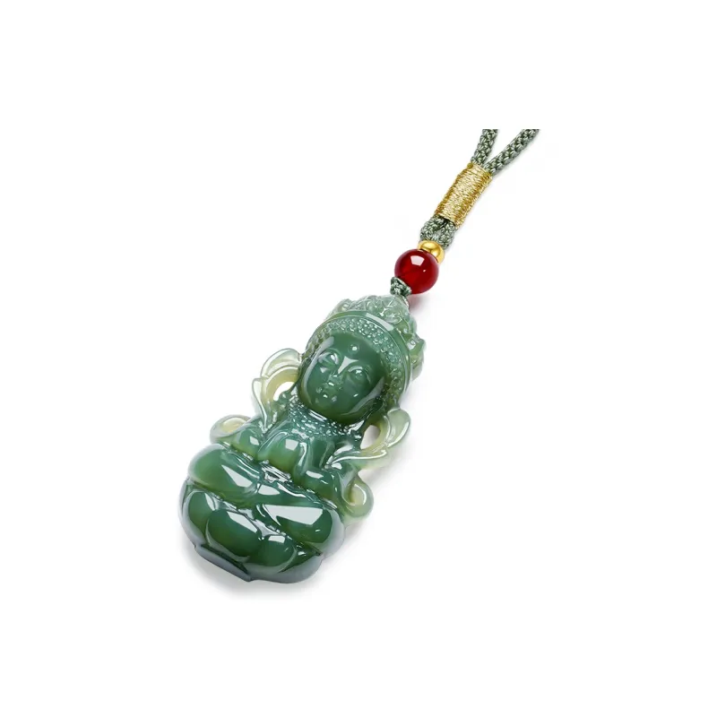 ZXIN JEWELRY Hetian Jade Pendants Jasper Unisex-1