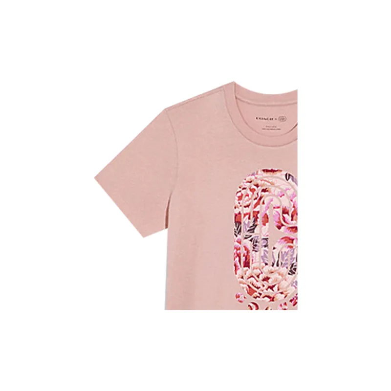 COACH T-Shirts Women's Pink-2