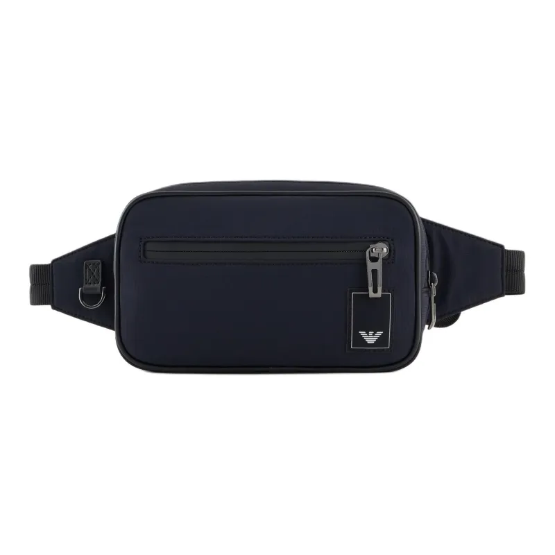EMPORIO ARMANI Polyamide Fanny Pack Men's Navy-0