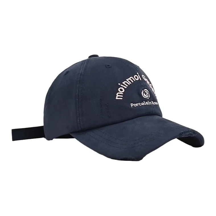 FREE RABBITⅡ Street Vintage Versatile Wide Brim Slimming Face Baseball Caps Unisex-3