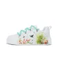 White-Crisscross Strap-"Birds Singing in Spring"-ZLJ5001D