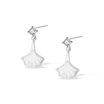 BLANK IN BLANK Zircon Earrings Women's