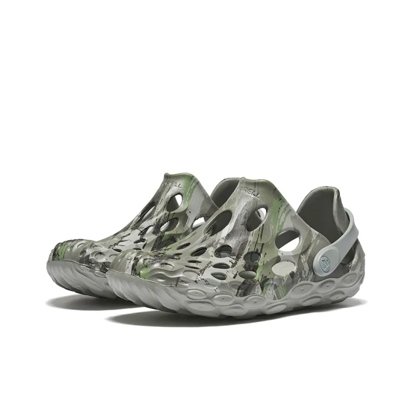 MERRELL Hydro Moc Clogs Men's Gray Stone Green-1