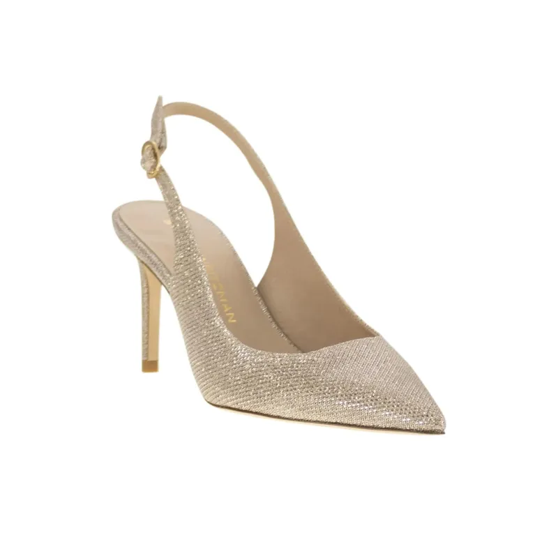 Stuart Weitzman/SW Stuart Power High Heels 7.5cm Women's Beige-3