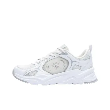 KELME Cushioning Breathable Lightweight Height Increasing Low-Top Chunky Sneakers Women's White