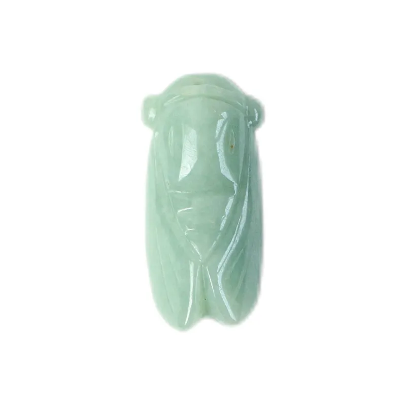 South Asia Bean Type Jadeite Pendants Unisex-0
