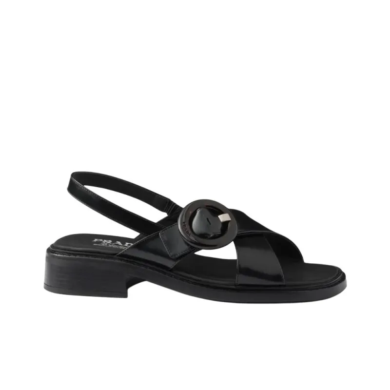 PRADA Strap Sandals Women's Black-1