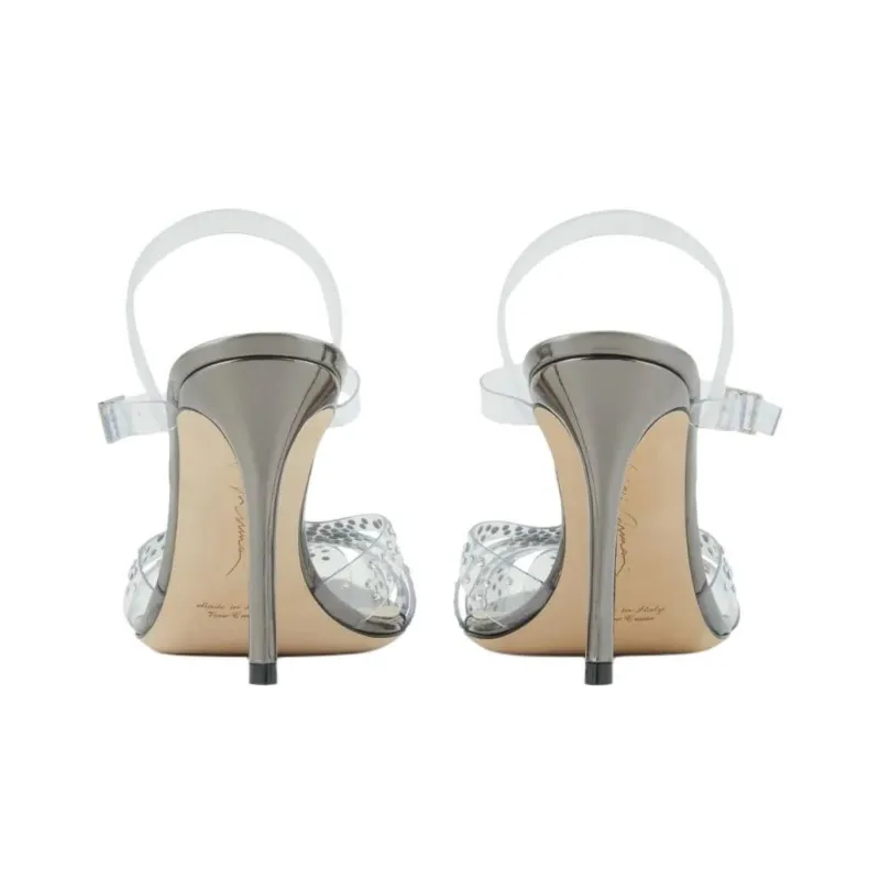 AMANI Slim Heel High Heels Women's Gray-3