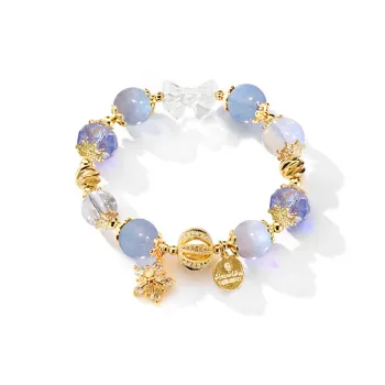 Crafts Women's Crystal Jade Bracelets Unisex