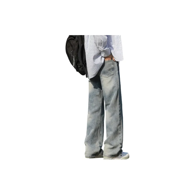 FASTFISH Jeans Unisex Blue Denim-1