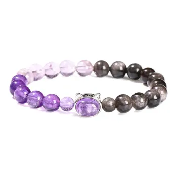 Atsuyama Obsidian Bracelets Unisex