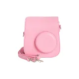 Pink-Compatibility for Fujifilm Mini SE/7+(Includes Shoulder Strap)