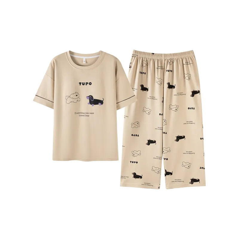 GOSO Pajama Set Women's Tea Brown-0
