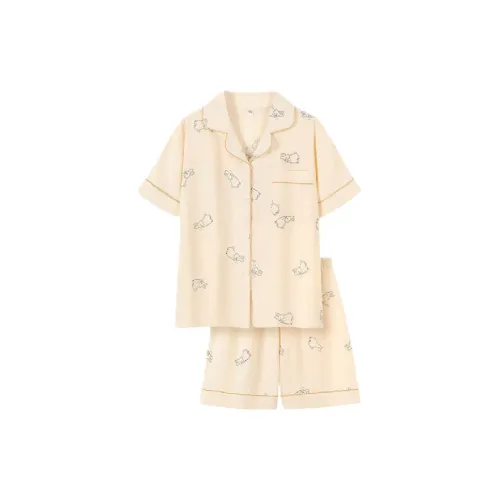 WANANNI Pajama Set Women's Apricot