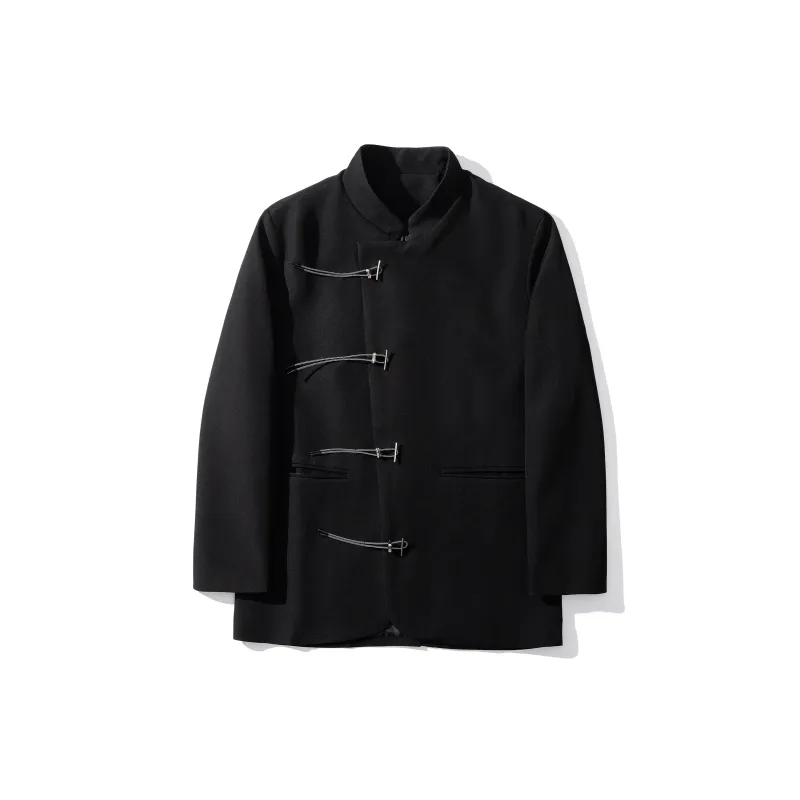 PAINT STAIN Jackets & Coats Unisex Classic Black-16