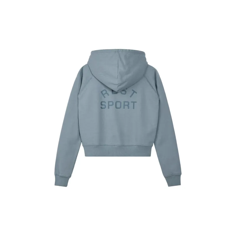 Rest&Recreation SS25 RS ZIP UP HOODIE Sweatshirt Unisex SKY BLUE/Sky Blue-1