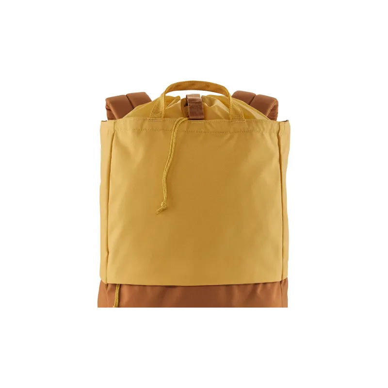 Patagonia Recycled Polyester Backpack Unisex Yellow-1
