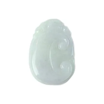 South Asia Bean Type Jadeite Pendants Unisex