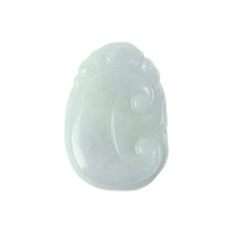 South Asia Bean Type Jadeite Pendants Unisex-0