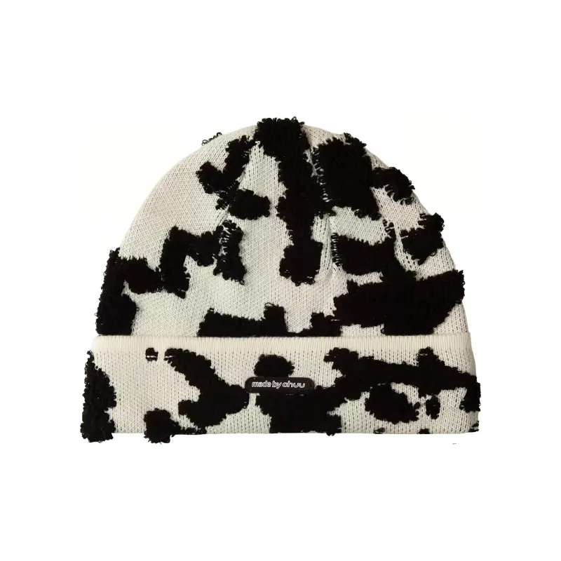 CHUU Acrylic Cotton Beanies Women's White-0