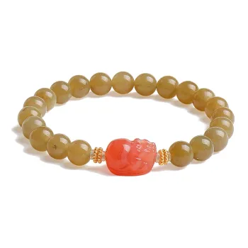 YINXIANGMOU Hetian Jade Bracelets Sugar Jade Women's