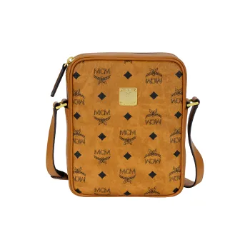 MCM Klassik Visetos Crossbody Bags