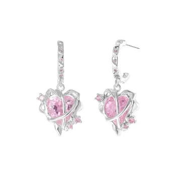 MISS XIA JWY S925 Silver Earrings Women's