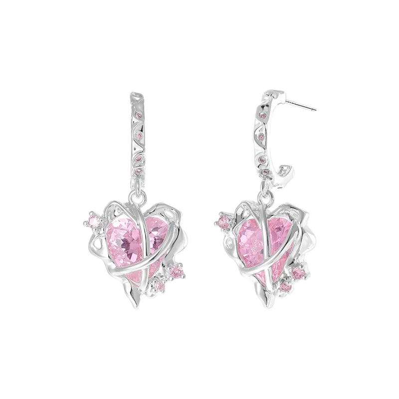 MISS XIA JWY S925 Silver Earrings Women's-0