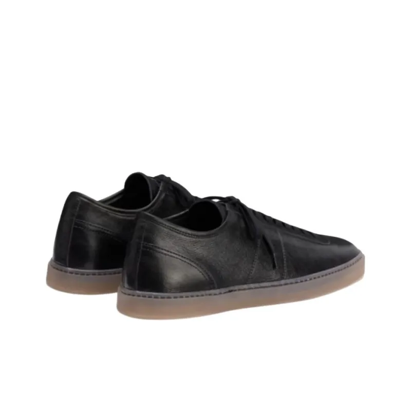 Lemaire Low Top Skateboard Shoes Men's Black-3