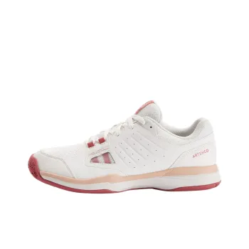 DECATHLON ARTENGO TS500 Low Top Tennis Shoes Women's Ecru