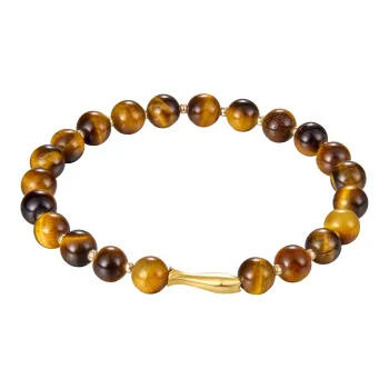 V.WI Tiger's Eye Stone Bracelets Unisex