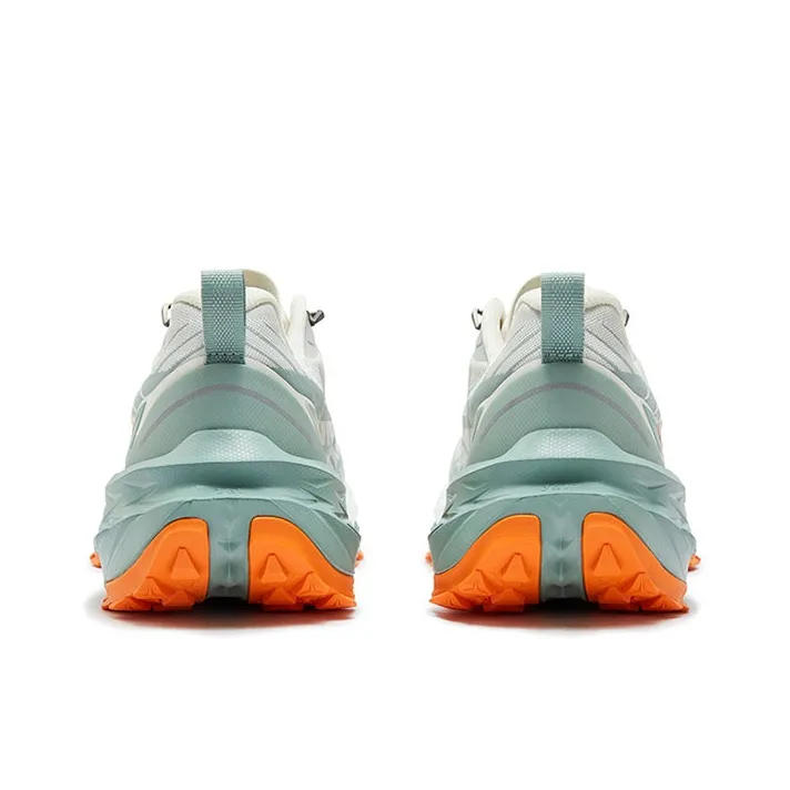 361° Cushioned Slip Resistant Abrasion Resistant Low Top Casual Running Shoes Men's Red Fir Green-3