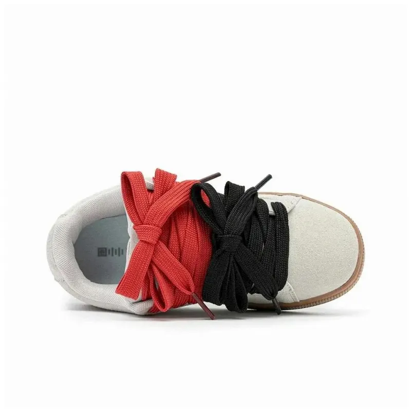 Circle Small Coverage Abrasion Resistant Lightweight Low Top Skateboard Shoes Unisex-3