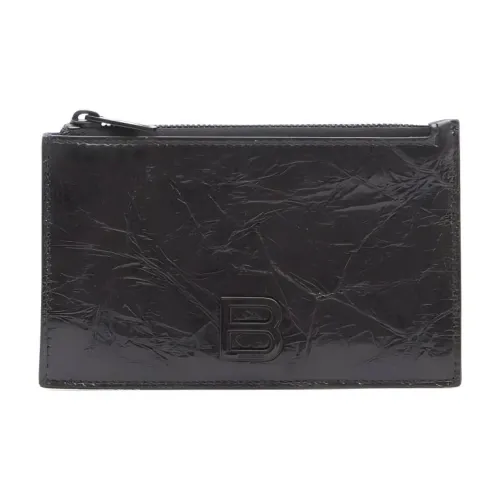 Balenciaga Crush Zipped Cardholder
