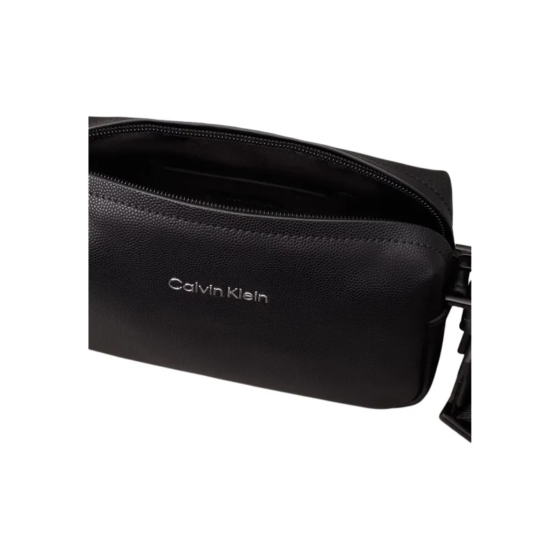 CALVIN KLEIN Polyester Shoulder Bag Men's Black Caviar-3