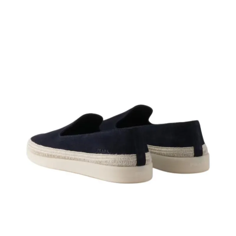 PRADA Loafers Men Blue-3