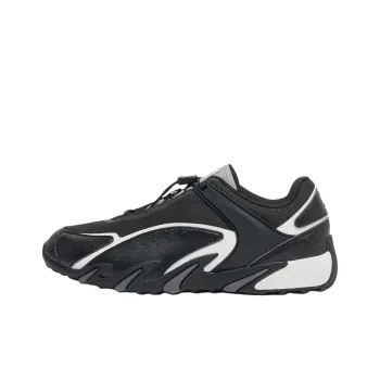 FILA Anti Slip Wear Resistant Low Top Casual Shoes Unisex Black White