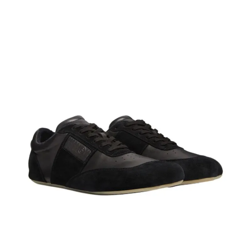 MM6 Maison Margiela Anatomic Low Top Casual Shoes Men's Black-2