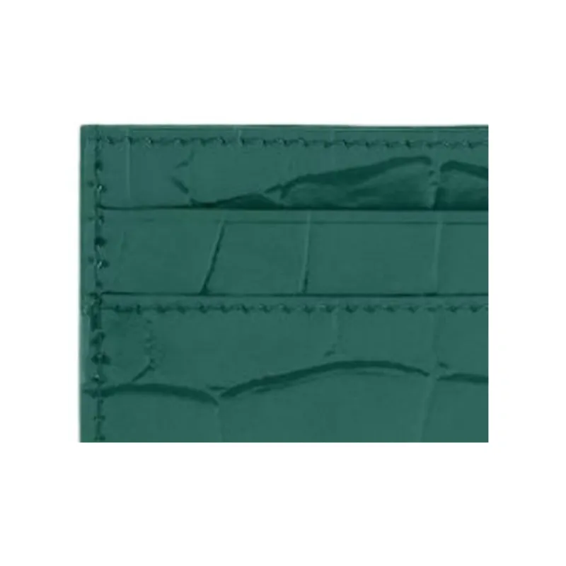 Balenciaga Neo Classic Calfskin Card Holder Men's Dark Green-3
