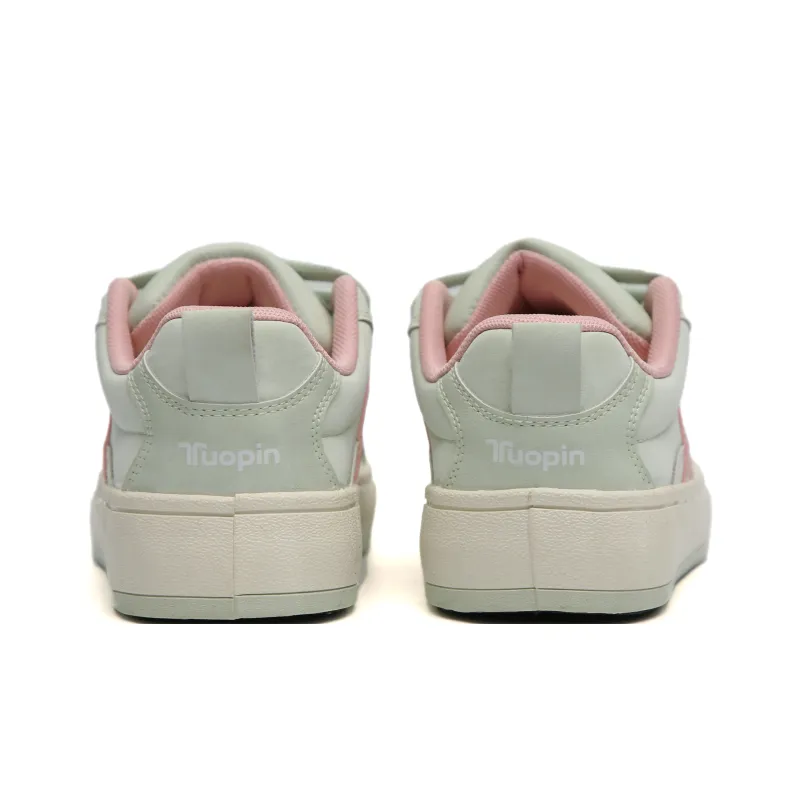 TUOPIN Anti Slip Wear Resistant Low Top Skateboard Shoes Women's-6