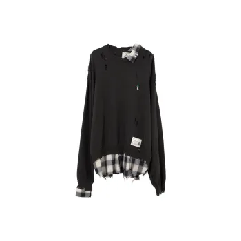 Maison Mihara Yasuhiro Shirt Layered Sweater