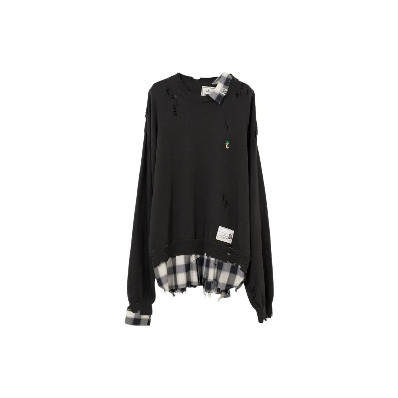 Maison Mihara Yasuhiro Shirt Layered Sweater-0