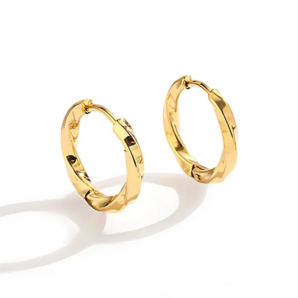 GUDS GAVE Stainless Steel Earrings Unisex-5