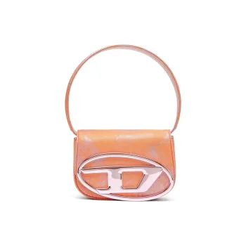 DIESEL Cotton Portable Crossbody Bag Shoulder Bag Women's Pink