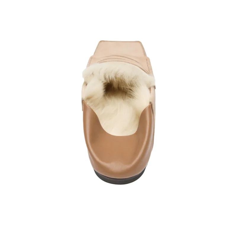 Jacquemus Carré Loafers Women's Beige-4