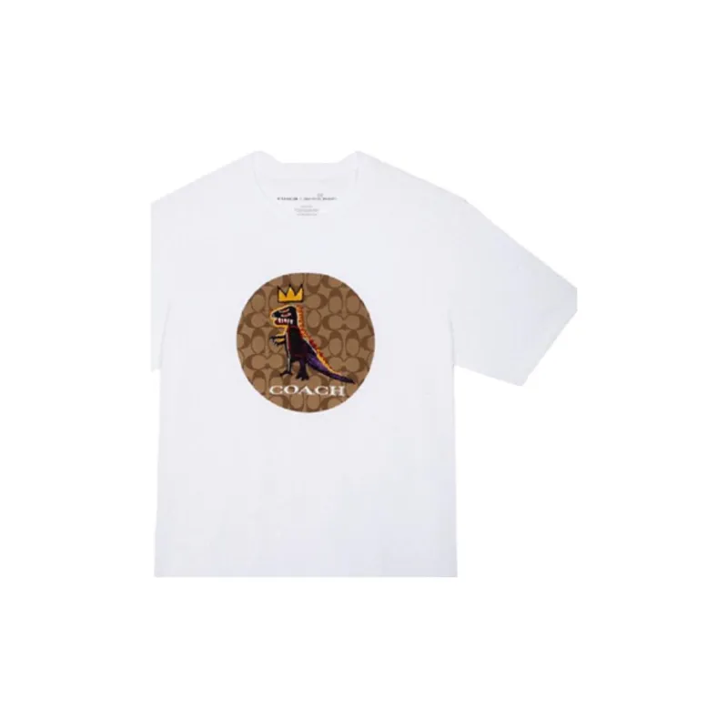 COACH T Shirts Men White-2