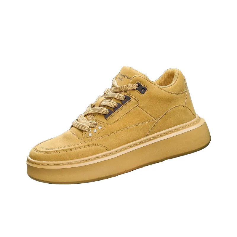SAIFEINU Cushioning Breathable Moisture-Wicking Mid-Top Skateboard Shoes Unisex-3